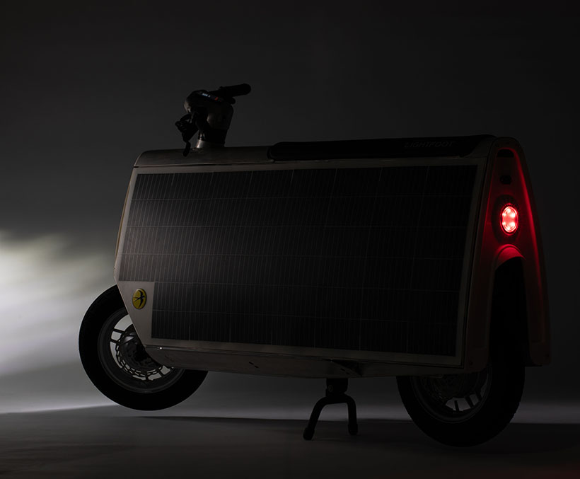 Lightfoot Solar-Powered Cargo Scooter by Otherlab