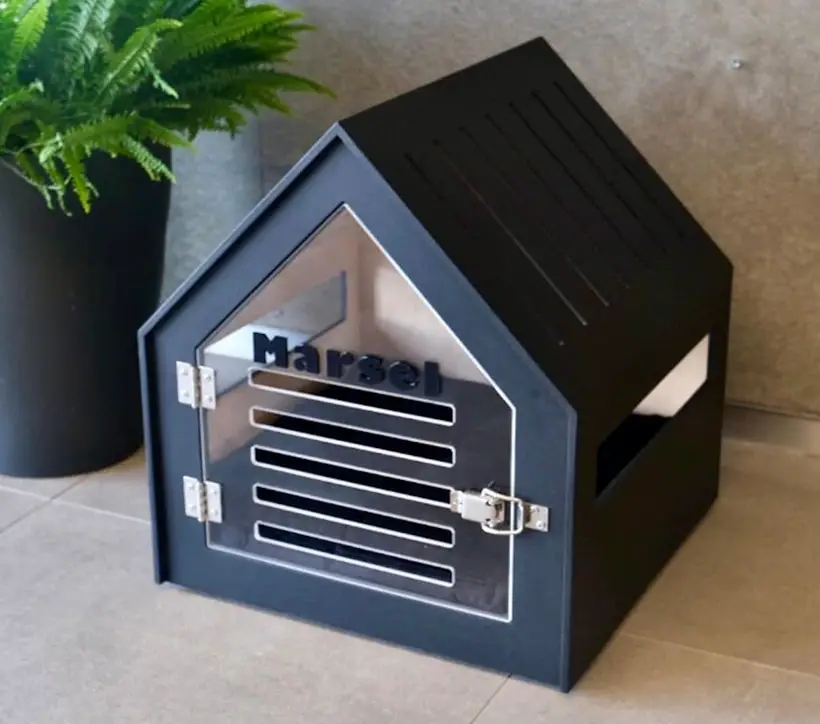 PetSo Dog House with Acrylic Door