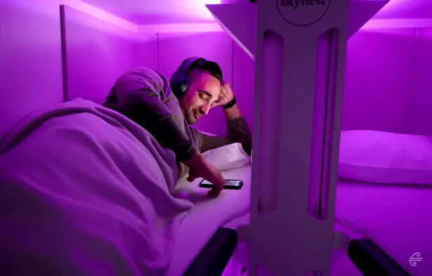 Air New Zealand Unveils Skynest Sleeping Pods For Economy Class