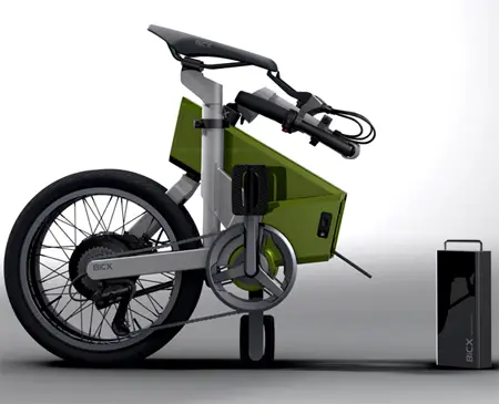 self rechargeable folding bike bicx