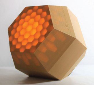 Hidden Honeycomb Light Box Delivers Enchanting Glow In Your Space