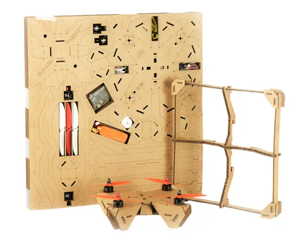 cardboard drone kit