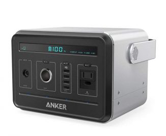 Anker Powerhouse Compact Rechargeable Power Source as a Backup Power Supply
