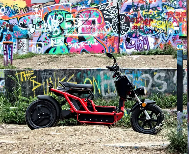 ATX 8080 All Electric Motoscooter Powered by KLDOneDrive and Samsung SDI Technology