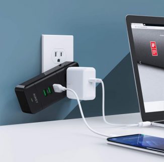 AUKEY USB Wall Charger with Rotate Plug Feature is Faster Than Conventional Charging Device