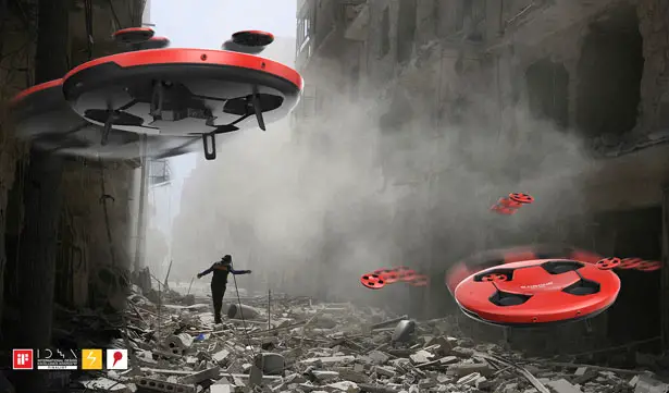 B Drone: Earthquake Disaster Rescue System Drone To Speed Up Search And ...