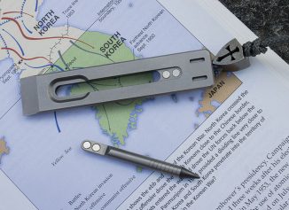 The BookBond Pen – Titanium Multitool Bookmark and a Pen in One