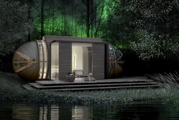 Cabin Drop XL : Modular Microarchitecture for Eco Tourism