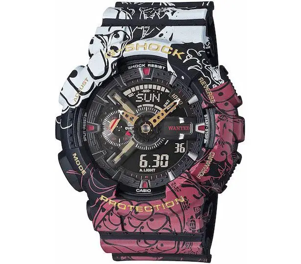 Casio Men’s GShock One Piece Limited Edition Watch for Anime Lovers