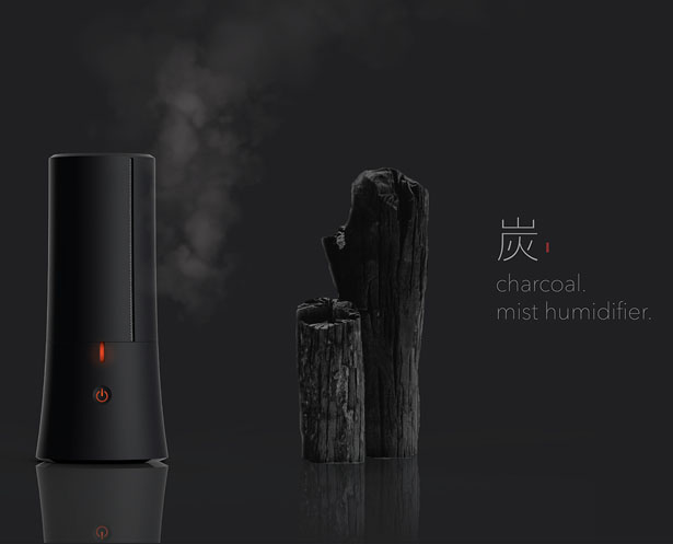 Charcoal Mist Humidifier by Sangmin Lee - Tuvie