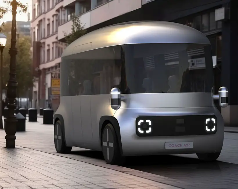 COACH ATOZ - Autonomous Driving Shuttle Bus by Disegno T9