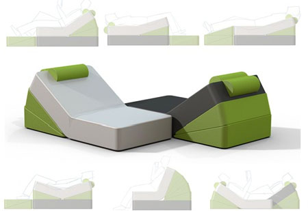 “Creative Wedge” : Customizable Foam Furniture
