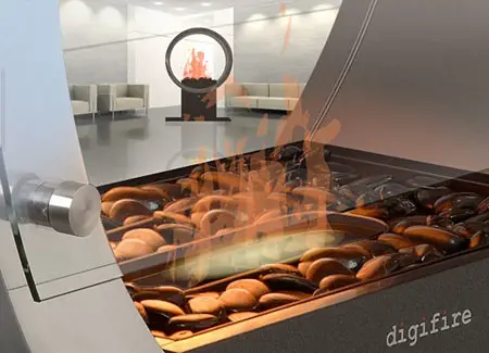 Digifire, Hi-Tech Clean Burning Ethanol Fireplaces