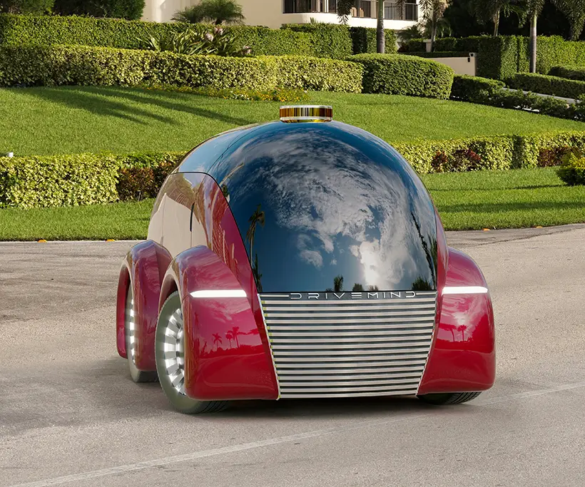 Drivemind Autonomous Delivery Vehicle by Pixready Ltd.