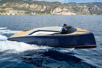 Falcon E8 All-Electric Superyacht Tender Features Modern Day Classic Design