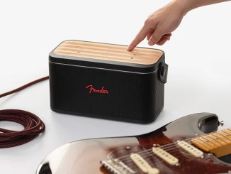 Fender Riff 2-in-1 Bluetooth Speaker and Amplifier Features Fender’s Legendary Look and Feel