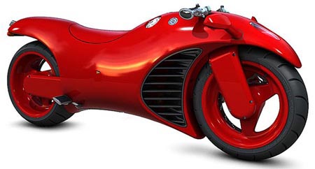 Ferrari v4 : A Motorcycle Concept Inspired By Ferrari
