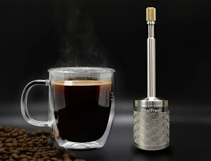 FinalPress v2 - Compact and Portable Coffee/Tea Brewer - Tuvie Design