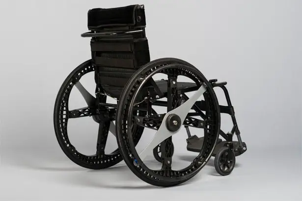 Folding Wheel Design for Wheelchair by Vitamins Design - Tuvie