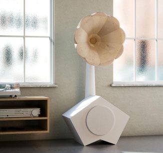 Beautiful FS-1 Sculptural Speaker Wants to Restore Music to Its Rightful Place