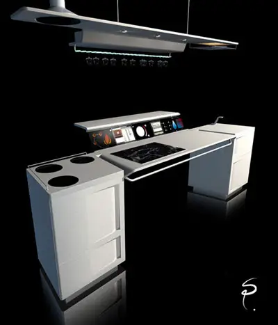 Futuristic All In One Kitchen Concept
