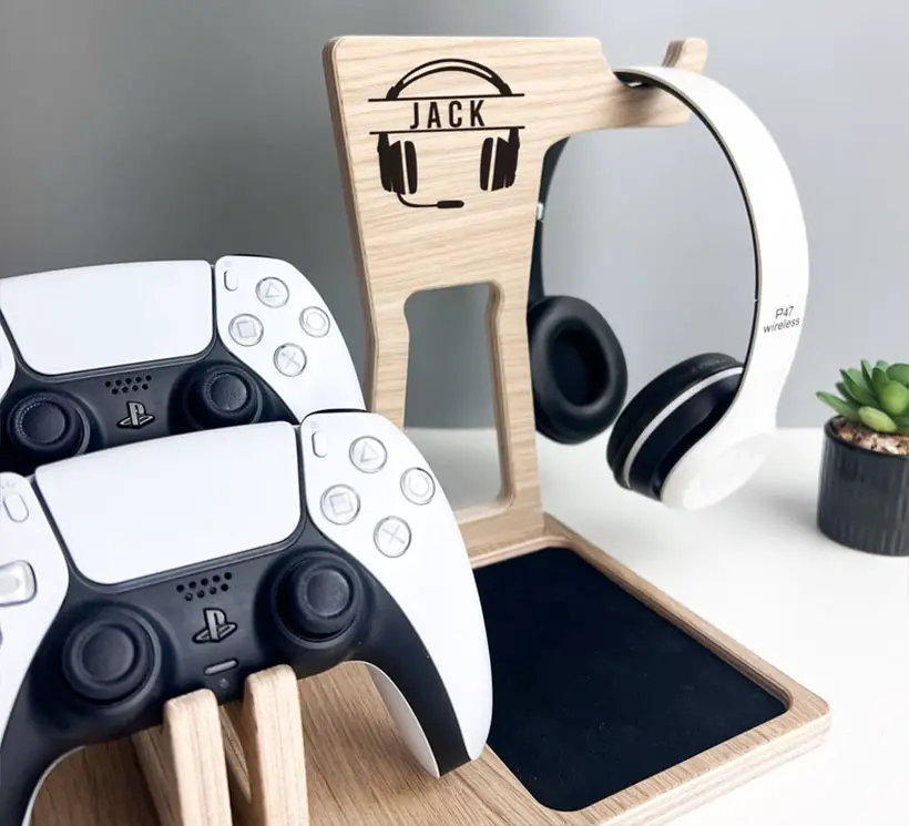 Cool Gaming Controller and Headset Stand to Complement Your Gaming Desk ...