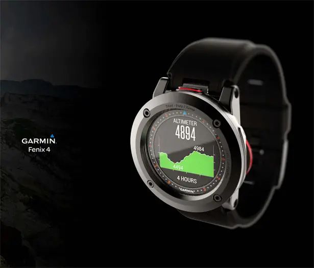 Evacuatie doos Aanpassen A Possible Garmin Fenix 4 Watch Design by Sylvain Gerber - Tuvie Design