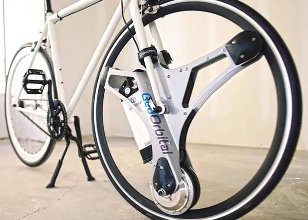 GeoOrbital Wheel Transforms Your Bicycle Into Electric Bike in 60 Seconds