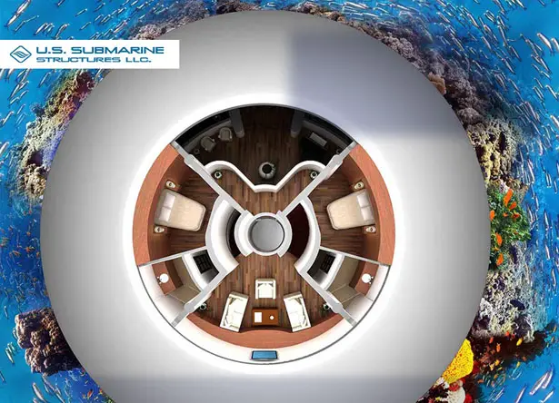 H2OME Undersea Residence Features Panoramic Undersea View from Every ...