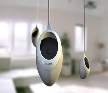 Sound Seed Speakers with Bird Nest Shaped Body