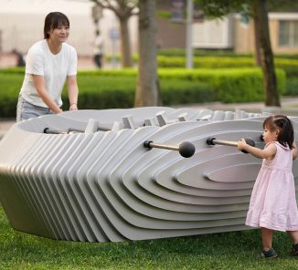 Harbour Cup Interactive Artwork Invites People To Put Down Their Phone and Interact With Each Other