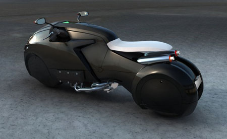 Icare : Futuristic Motorcycle from Enzyme Design