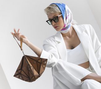 Iranian Architecture Inspired Infinite Convertible Bag Takes Origami Technique to Create Different Bag Shapes