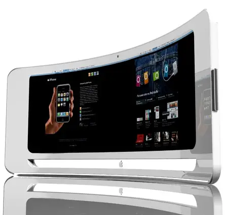 iView a Double Panoramic Screen with a Unique Curvature