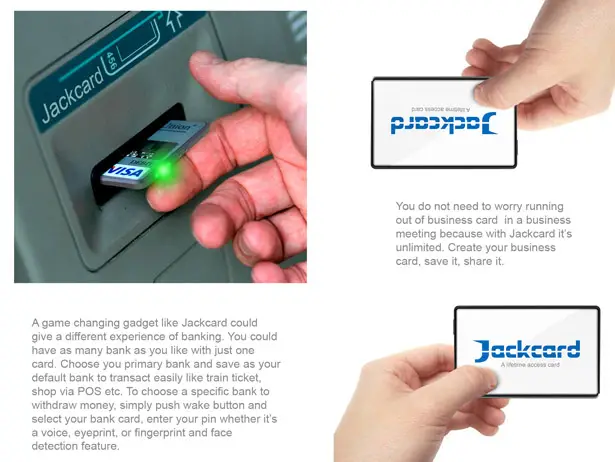 In The Future, JACKCARD Could Replace All Your Cards Into One Single Thin Device