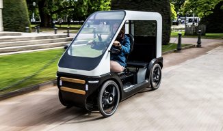 Karbikes is A Combination of A Bike and An Electric Car for Zero Emission Mobility