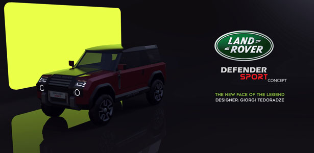 Defender Sport Concept Car Proposal for Land Rover