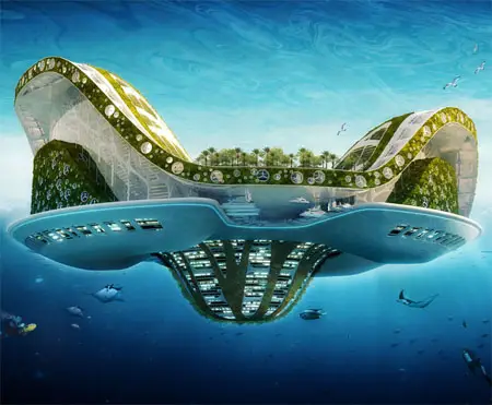 Lilypads : Futuristic Floating Ecopolis