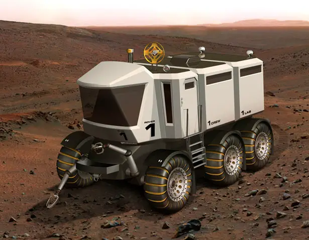 Manned Mars Expedition Rover Design Proposal for Future Mission to Mars in 2037