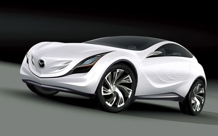 Swirling Crosswind Mazda Kazamai SUV Car Concept