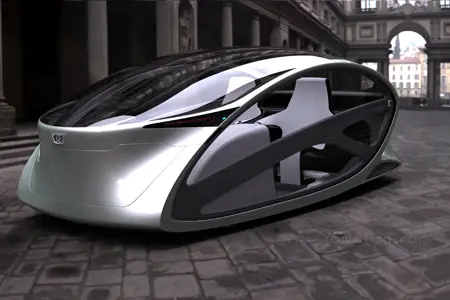 Metromorph Futuristic Concept Car with Balcony Mode Option
