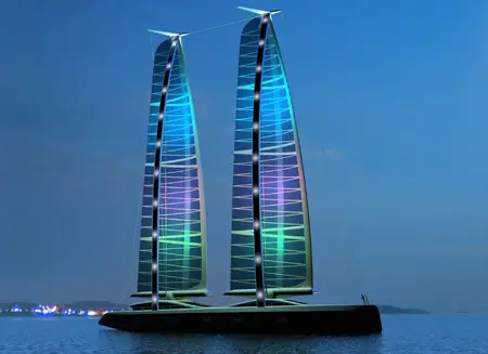 Mides Design Green Jet Yacht, Sailing To The Future …