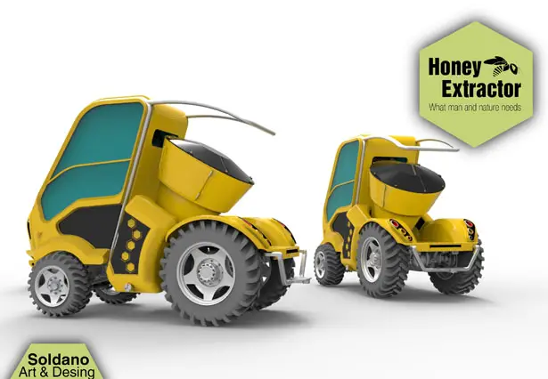 Mobile Honey Extractor Reduces The Time Needed to Harvest Honey