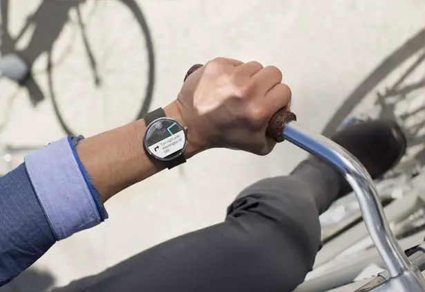 Moto 360 Watch Is Powered by Google Android Wear - Tuvie Design