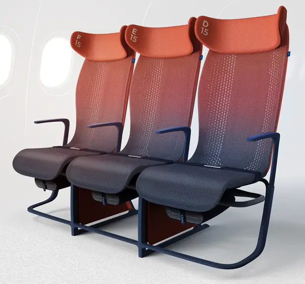 Move Airline Seat Concept For Airbus Adjusts To Give Optimal Comfort ...