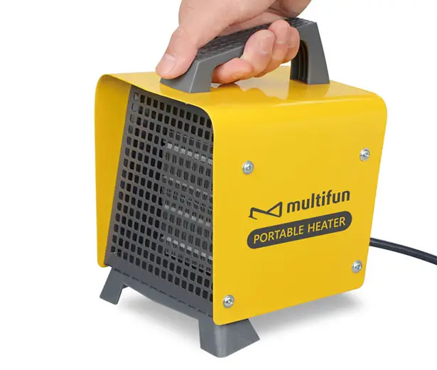 Multifun Cozy Box Portable Ceramic Heater Heats Fast and Has