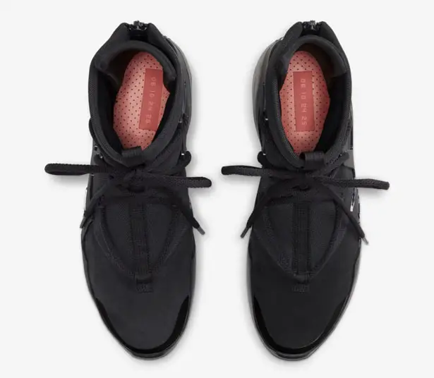 Nike Air Fear of God 1 “Triple Black” Sneaker Features Solid Black ...
