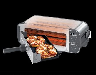 Ninja ST101 Foodi 2-in-1 Flip Toaster Features Long, Extra-Wide Slot