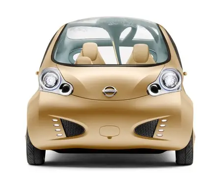 Nissan Nuvu City Car Concept with Futuristic Dashboard