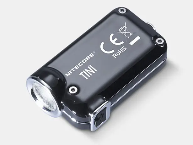 Nitecore TINI SS 380-Lumen Rechargeable Flashlight